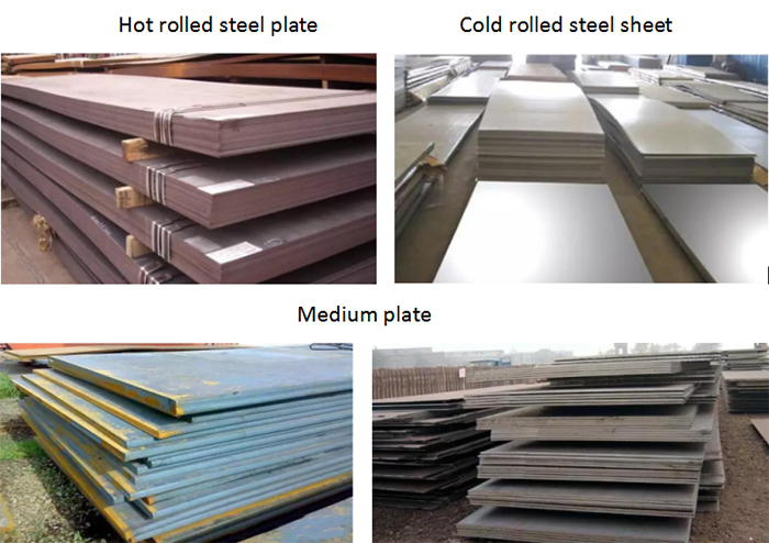 Classification of steel structure materials